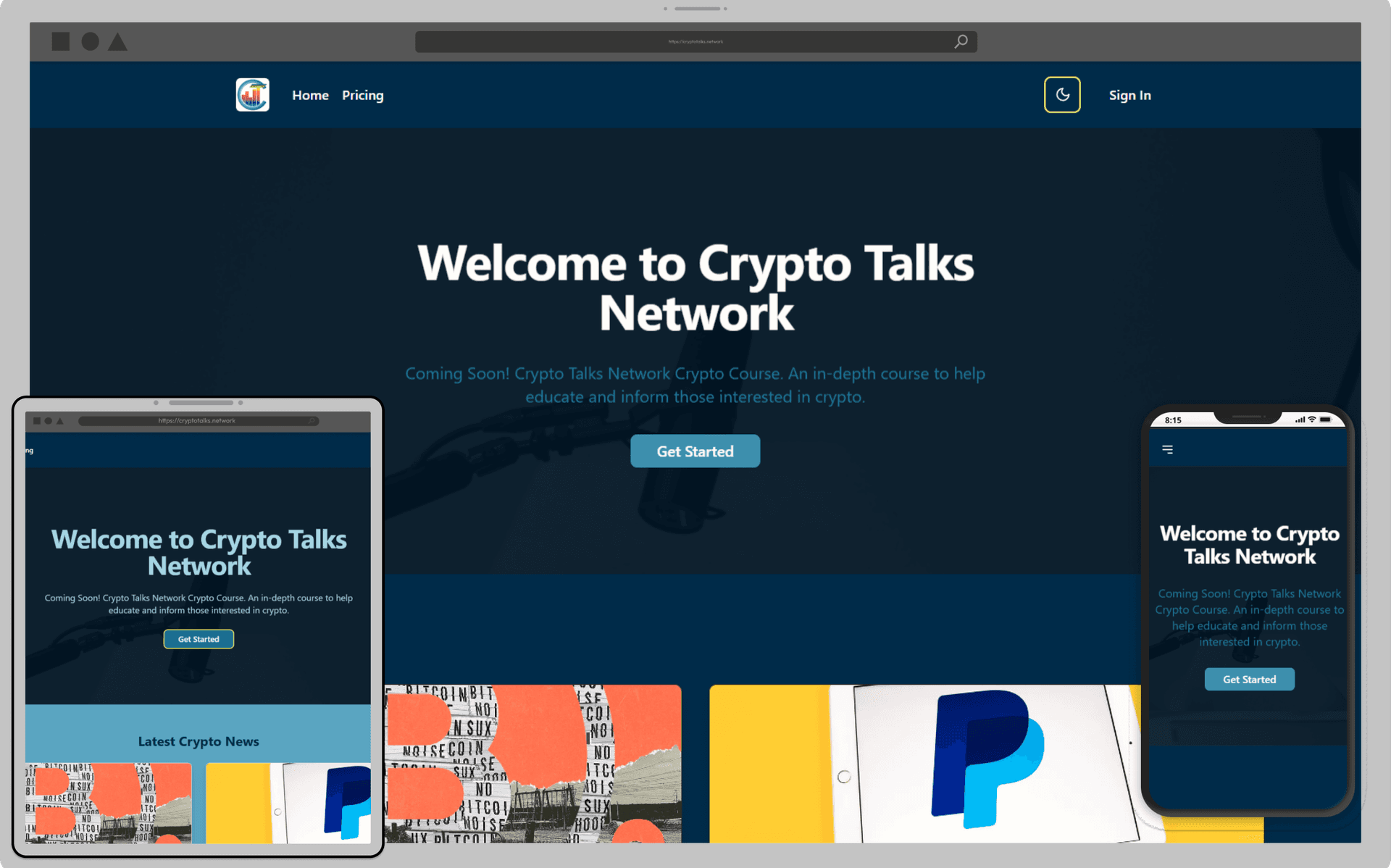 Portfolio item Crypto Talks